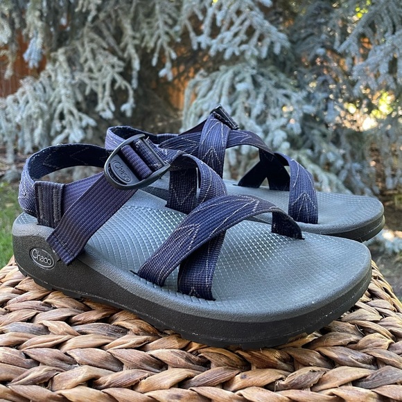 Chaco Zcloud Athletic Sandal AERO Blue Ankle Strap Sandal Buckle Men EU 41 Wide main image 2